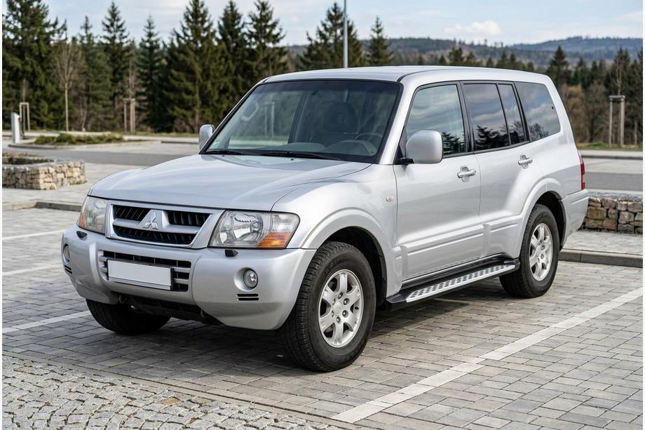 Mitsubishi Pajero Wagon III 1999–2006 Sivuporrast Shining V1 (2 kpl, alumiini) Image