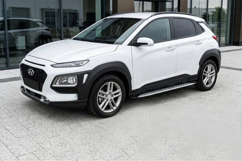 Hyundai Kona 2017–2023 Sivuporrast Shining V1 (2 kpl, alumiini) Image