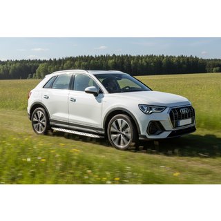 Sivuporrast Shining V1 (2 kpl, alumiini) Audi Q3 2019–2025 kuva 1