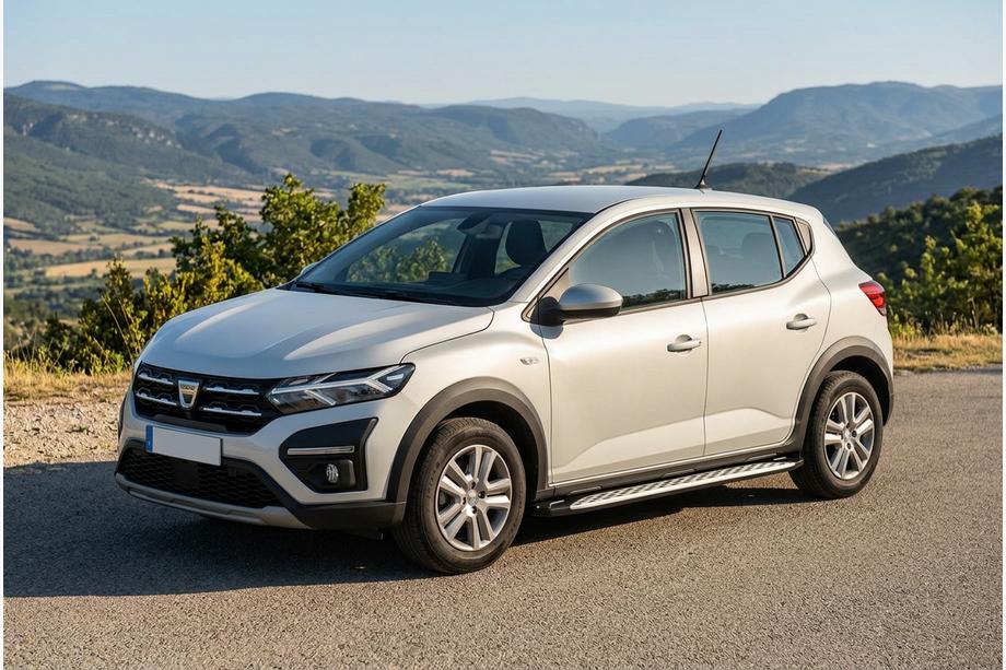 Dacia Sandero 2021– Sivuporrast Shining V1 (2 kpl, alumiini) Kuva 1
