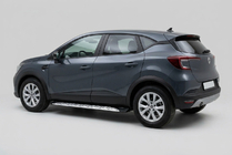 Renault Captur 2019– Sivuporrast Shining V1 (2 kpl, alumiini) kuva 1