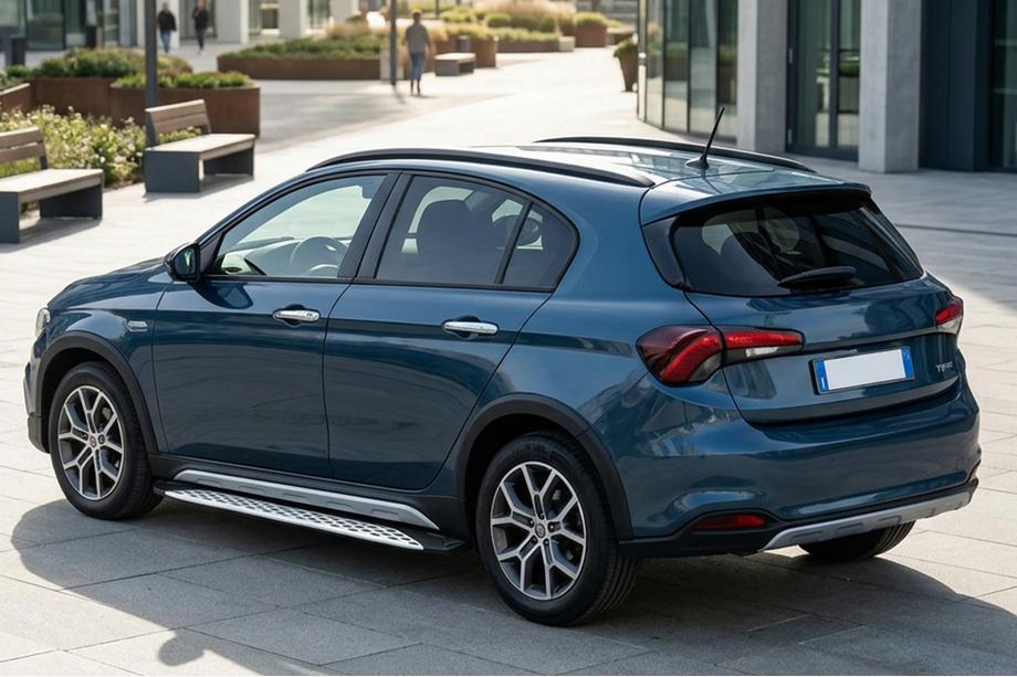 Fiat Tipo Cross 2021– Sivuporrast Shining V1 (2 kpl, alumiini) Image