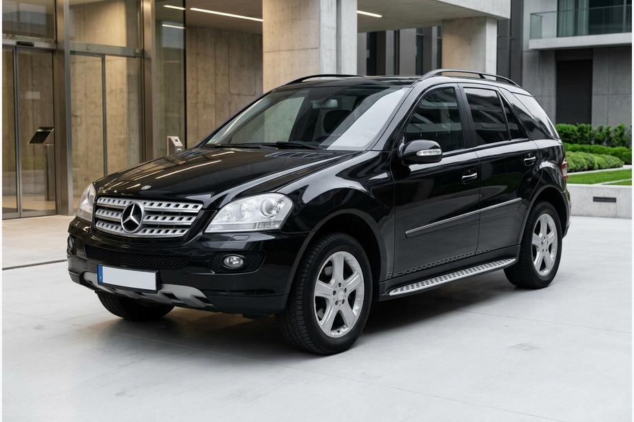 Mercedes ML W164 2005–2011 Sivuporrast Shining V1 (2 kpl, alumiini) Kuva 1