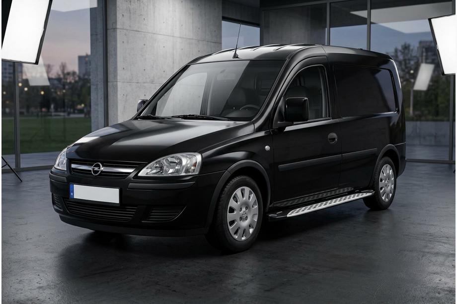Opel Combo 2002–2012 Sivuporrast Shining V1 (2 kpl, alumiini) Image