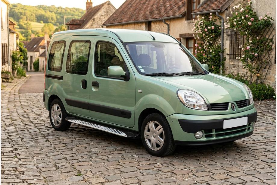 Renault Kangoo 1998–2008 Sivuporrast Shining V1 (2 kpl, alumiini) Kuva 1
