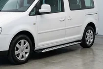 Volkswagen Caddy 2010–2015 Sivuporrast Shining V1 (2 kpl, alumiini) kuva 1