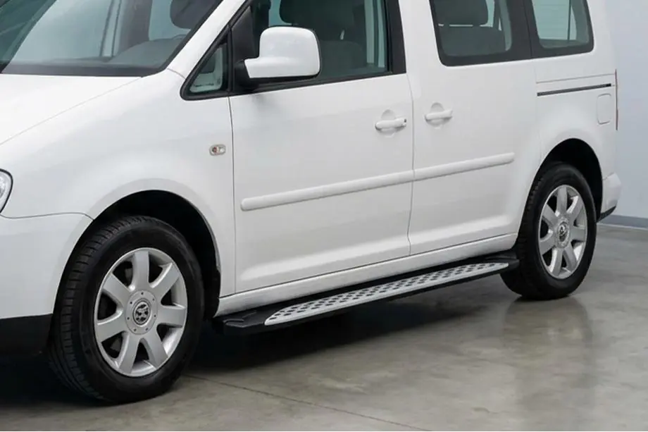 Volkswagen Caddy 2010–2015 Sivuporrast Shining V1 (2 kpl, alumiini) Image