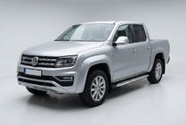Volkswagen Amarok 2010–2022 Sivuporrast Shining V1 (2 kpl, alumiini) kuva 1