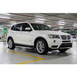 Sivuporrast Shining V1 (2 kpl, alumiini) BMW X3 F25 2011–2018 kuva 1