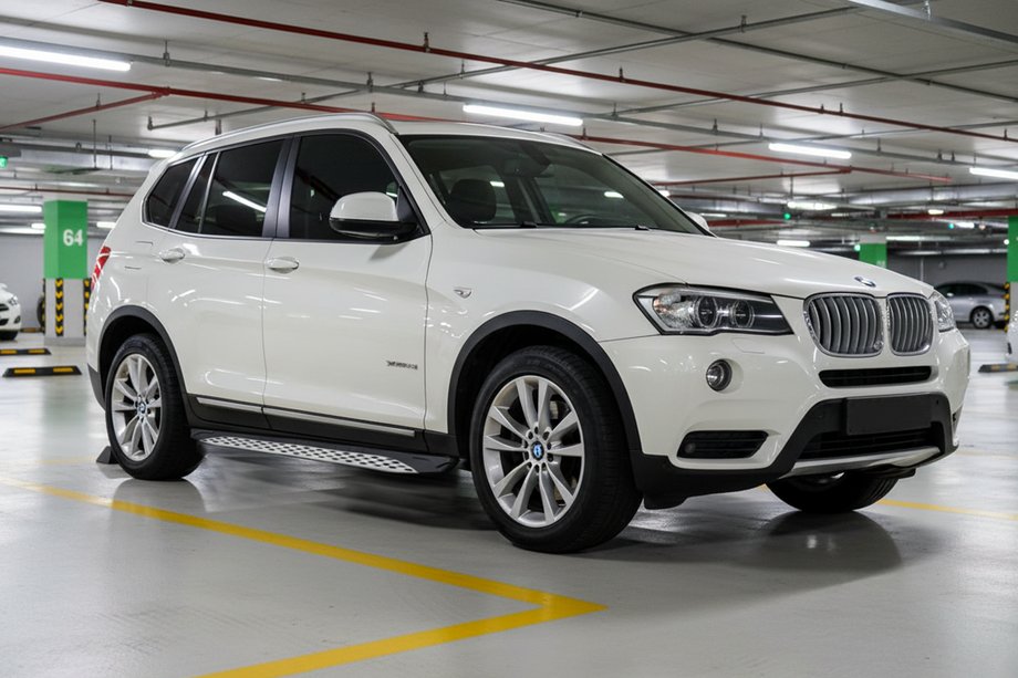 BMW X3 F25 2011–2018 Sivuporrast Shining V1 (2 kpl, alumiini) Image