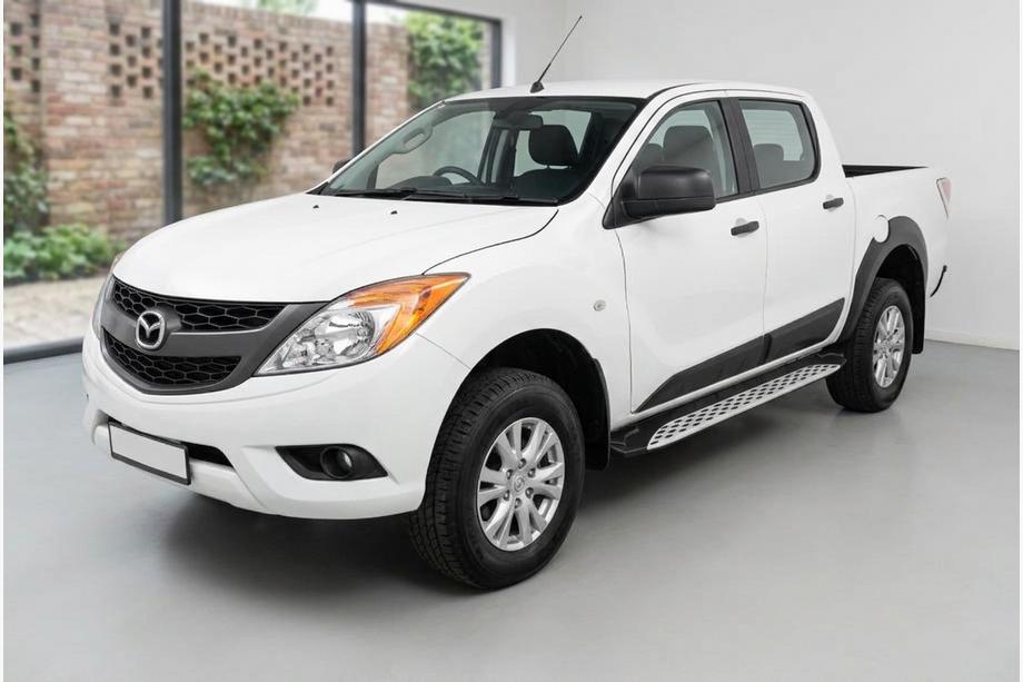 Mazda BT-50 2012– Sivuporrast Shining V1 (2 kpl, alumiini) Image