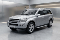 Mercedes GL-sarja X164 2006–2012 Sivuporrast Shining V1 (2 kpl, alumiini) kuva 1