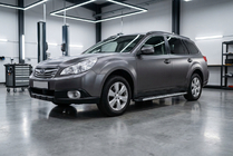 Subaru Outback 2009–2014 Sivuporrast Shining V1 (2 kpl, alumiini) kuva 1