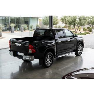 Sivuporrast Shining V1 (2 kpl, alumiini) Toyota Hilux 2015– kuva 1
