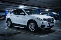 BMW X4 F26 2014–2018 Sivuporrast Shining V1 (2 kpl, alumiini) kuva 1