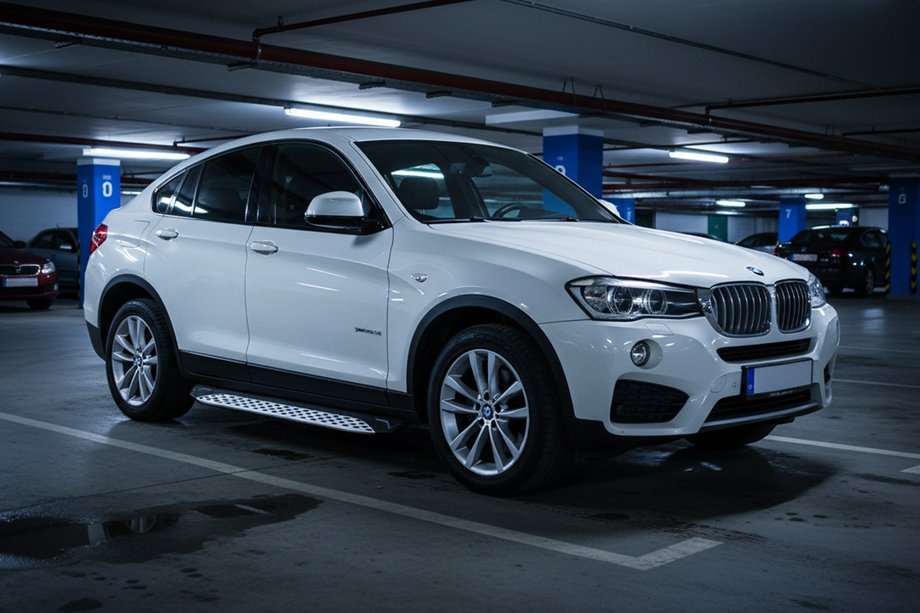 BMW X4 F26 2014–2018 Sivuporrast Shining V1 (2 kpl, alumiini) Image