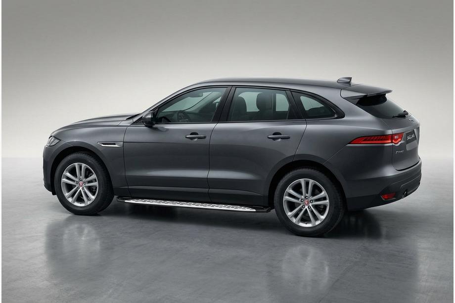 Jaguar F-PACE 2016– Sivuporrast Shining V1 (2 kpl, alumiini) Image