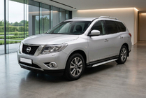 Nissan Pathfinder R52 2012–2021 Sivuporrast Shining V1 (2 kpl, alumiini) kuva 1