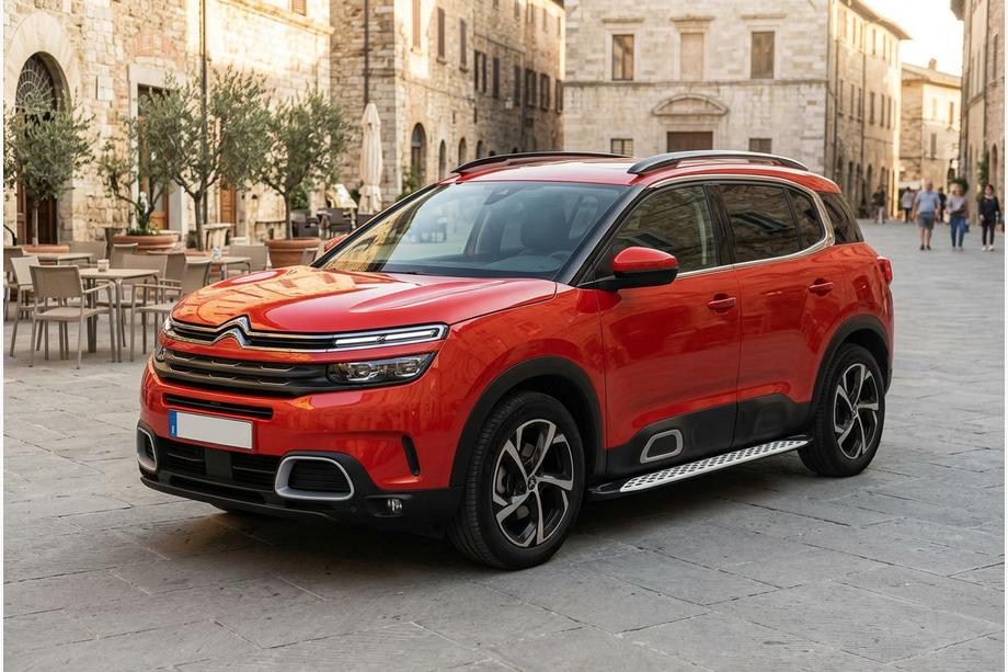 Citroen C5 Aircross 2017–2025 Sivuporrast Shining V1 (2 kpl, alumiini) Image