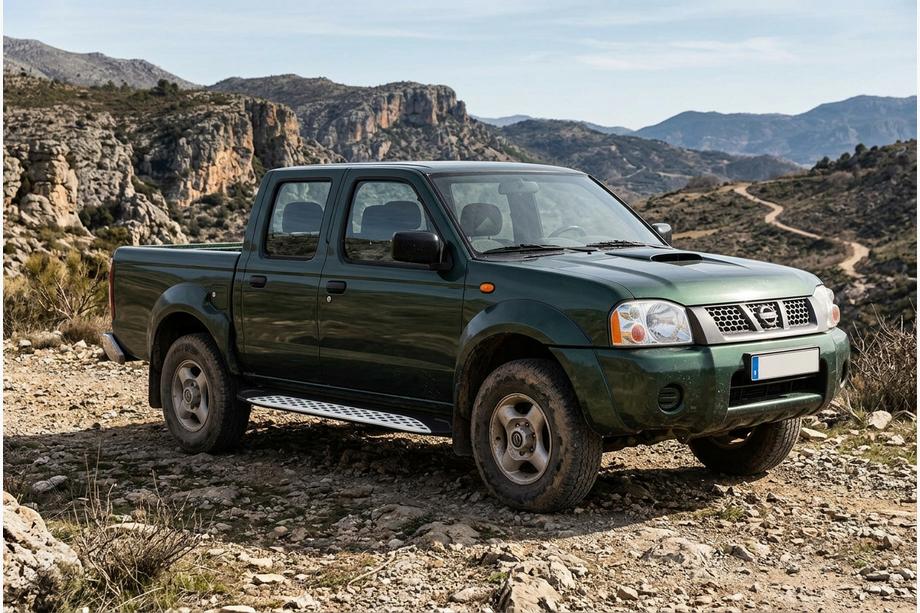 Nissan NP300 1999–2015 Sivuporrast Shining V1 (2 kpl, alumiini) Image