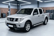 Nissan Navara 2006–2015 Sivuporrast Shining V1 (2 kpl, alumiini) kuva 1