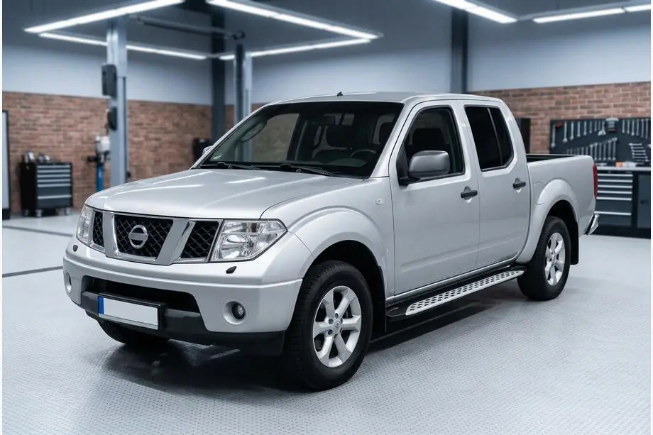 Nissan Navara 2006–2015 Sivuporrast Shining V1 (2 kpl, alumiini) Image
