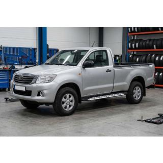 Sivuporrast Shining V1 (2 kpl, alumiini) Toyota Hilux 2006–2015 kuva 1