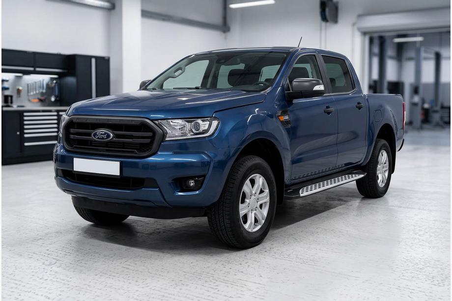 Ford Ranger 2011–2022 Sivuporrast Shining V1 (2 kpl, alumiini) Image