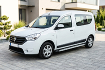 Dacia Dokker 2013–2022 Sivuporrast Shining V1 (2 kpl, alumiini) kuva 1