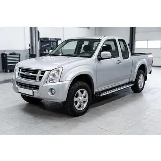 Sivuporrast Shining V1 (2 kpl, alumiini) Isuzu D-Max 2002–2011 kuva 1