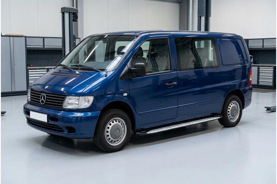 Mercedes Vito W638 1996–2003 Sivuporrast Shining V1 (2 kpl, alumiini) Image