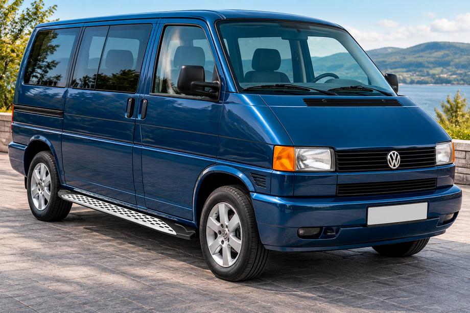 Volkswagen T4 Caravelle/Multivan 1990–2003 Sivuporrast Shining V1 (2 kpl, alumiini) Kuva 1
