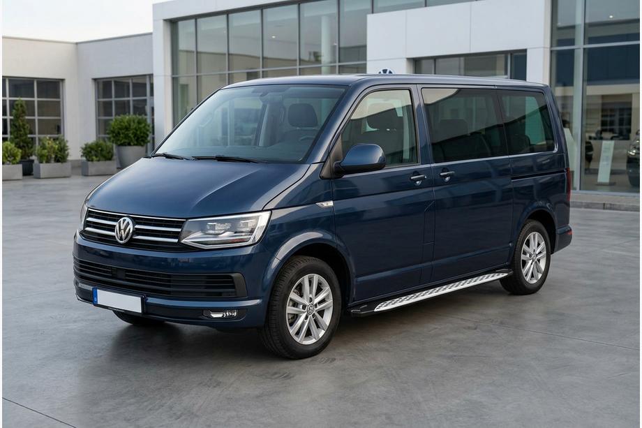 Volkswagen T6 2015–2024 Sivuporrast Shining V1 (2 kpl, alumiini) Lyhyt akseliväli Image