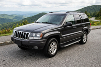 Jeep Grand Cherokee WJ 1999–2004 Sivuportaat Maya V1 (2 kpl, alumiini) kuva 1