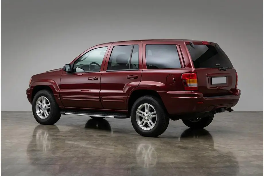Jeep Grand Cherokee WJ 1999–2004 Sivuastinlaudat Bosphore Grey (2 kpl, alumiini) Image