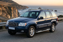 Jeep Grand Cherokee WJ 1999–2004 Tayga V2 sivukynnykset (2 kpl, alumiini) kuva 1