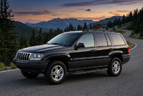 Jeep Grand Cherokee WJ 1999–2004 Sivukynnykset Tayga Black (2 kpl, alumiini) kuva 1