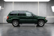 Jeep Grand Cherokee WJ 1999–2004 RedLine V1 sivuportaat (2 kpl, alumiini) kuva 1
