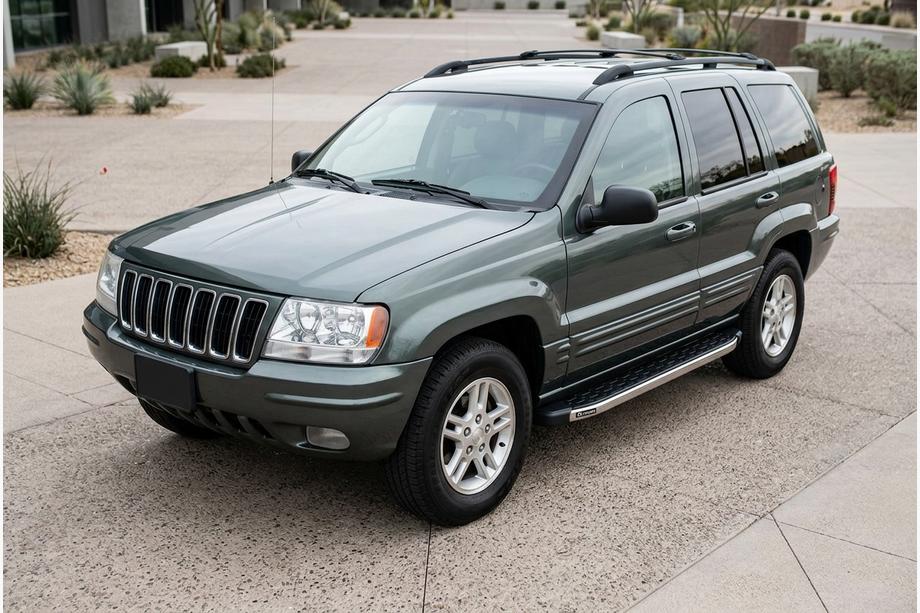Jeep Grand Cherokee WJ 1999–2004 BlackLine-sivuporrast (2 kpl, alumiini) Image