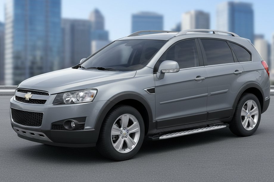 Chevrolet Captiva 2006–2019 Shining V1 sivuaskelmat (2 kpl, alumiini) 2006-2015 Image