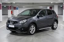 Nissan Qashqai 2010–2014 Sivuporrast Shining V1 (2 kpl, alumiini) kuva 1