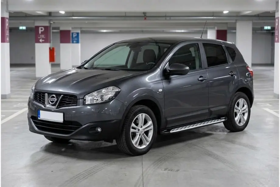 Nissan Qashqai 2010–2014 Sivuporrast Shining V1 (2 kpl, alumiini) Image