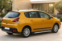 Peugeot 3008 2008–2016 Shining V1 sivuaskelmat (2 kpl, alumiini) 2014-2016 kuva 1