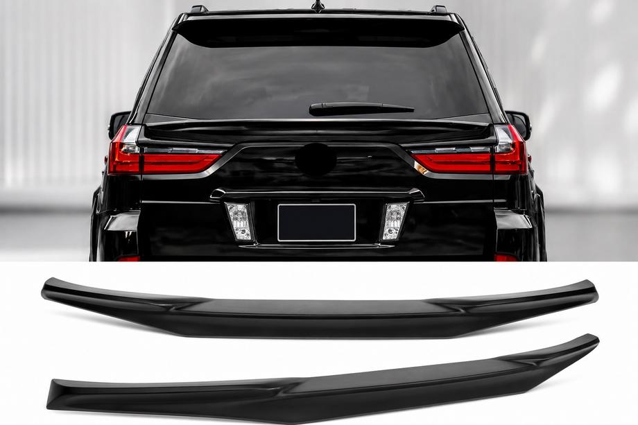 Lexus LX570/450d 2008–2022 Ala-spoileri V2 (2016-2023) Musta väri Image