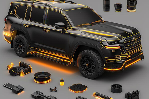 Näin vältät heikkolaatuisten osien ostamisen Toyota Land Cruiser 200:een