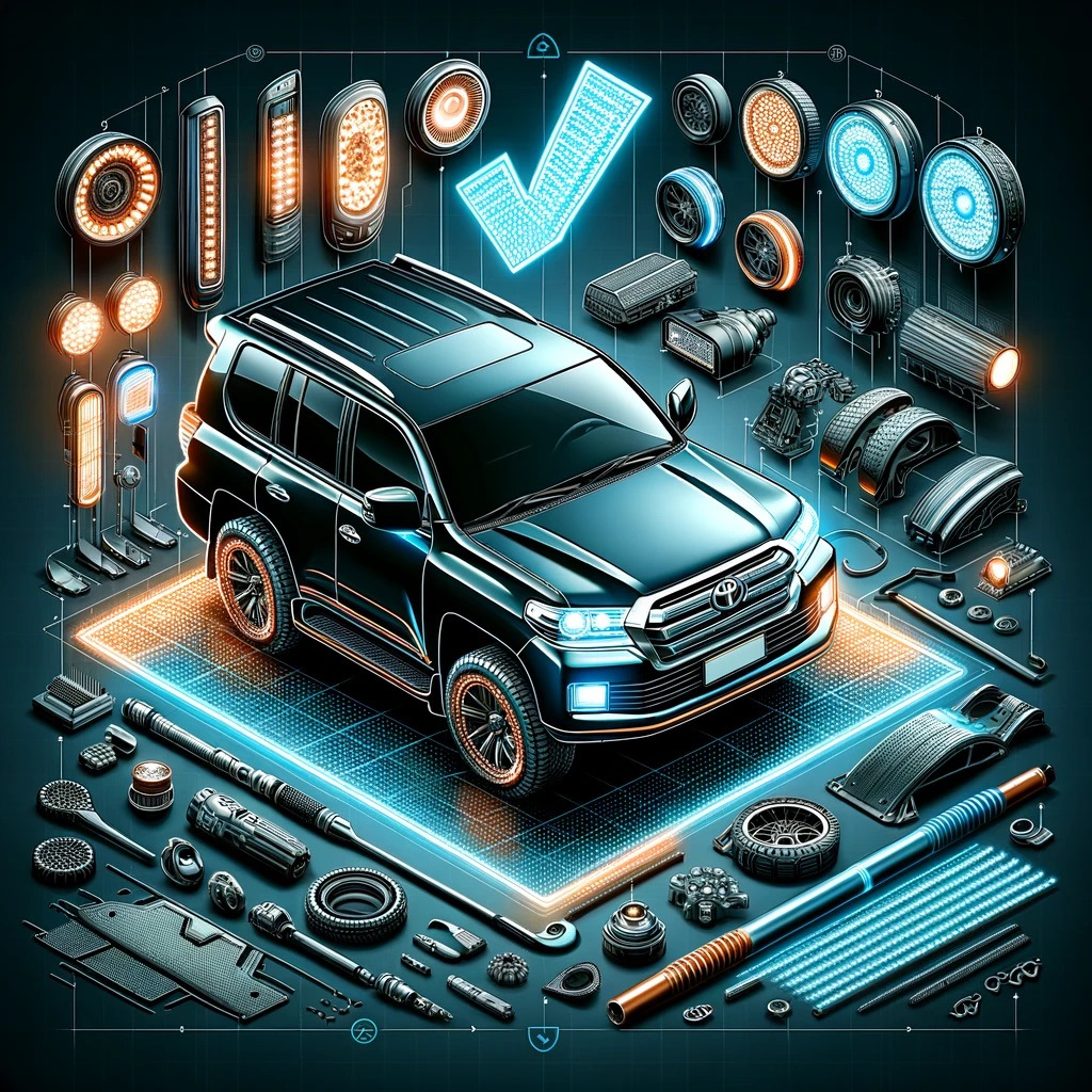 Näin vältät heikkolaatuisten osien ostamisen Toyota Land Cruiser 200:een