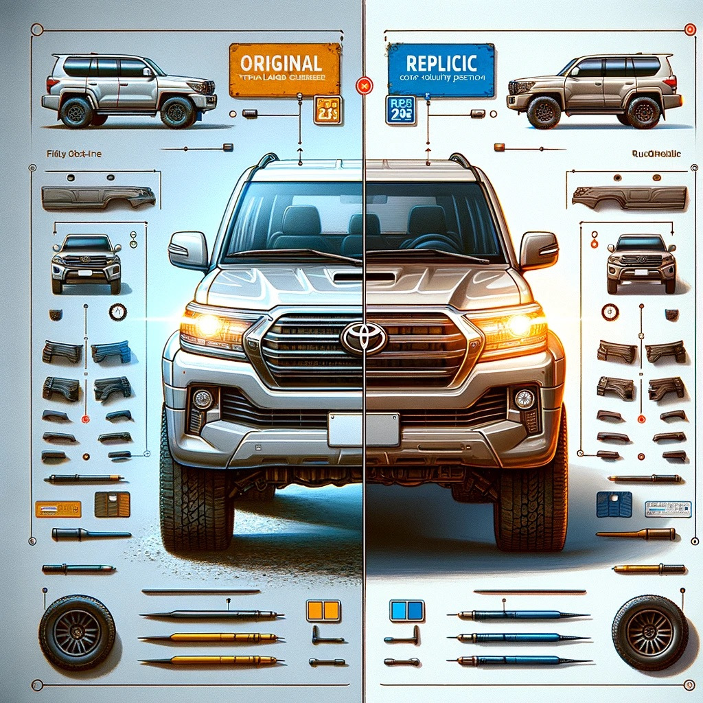 Alkuperäiset vs. kopioidut bodykitit Toyota Land Cruiser 200: kumpi parempi?