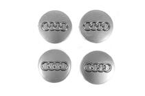 Audi Vanteen keskikupit 60/58 mm harmaa ad5957s (4 kpl) kuva 2