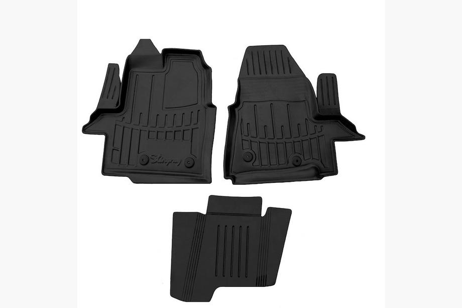 Ford Custom 2013–2022 Stingray 3D lattiamattosarja (3 kpl, polyuretaani) Image