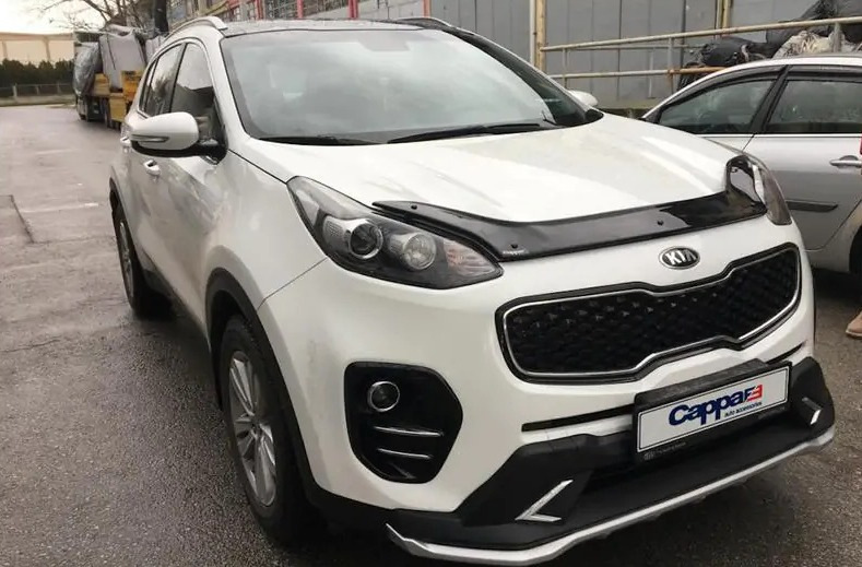 Konepellin tuulensuojain Kia Sportage 4. sukupolvi